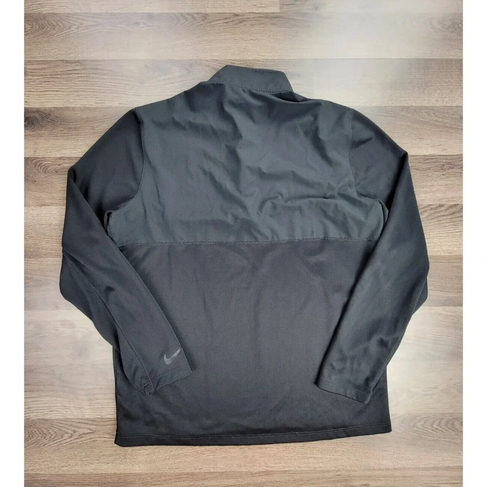 Nike Jacksonville Jaguars 1/4 Zip Jacket Pullover Medium Black Sweater NFL Mens